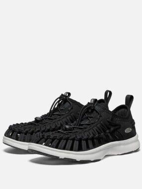 Keen Uneek Black Braided Sandal Sneakers Size 8US